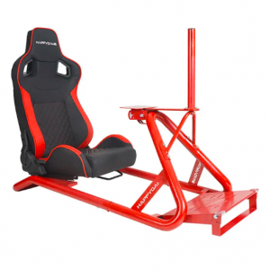 Racing Wheel Simulator Stand Cockpit med Racing Seat