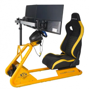 Racing Simulator Cockpit Stand with Seat