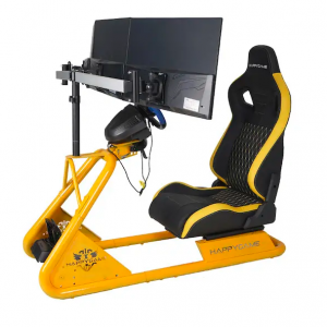 Racing Simulator Cockpit Stand with Seat Fits for Logitech